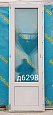 Дверь пластиковая Б/У 2060(в)х670(ш)