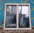 Пластиковое окно (НОВОЕ) 1100(в)х1140(ш)