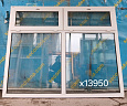 Пластиковое окно Б/У 1530(в) 520 ОБ х 1960(ш)