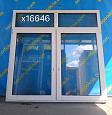 Пластиковое окно Б/У 1700(в) 1340 ОБ х 1730(ш)
