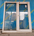 Пластиковое окно Б/У 1330(в)х1230(ш)