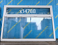 Пластиковое окно Б/У 1440(в) 540 ОБ х 2100(ш)