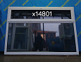 Пластиковое окно Б/У 1430(в) 540 ОБ х 2150(ш)