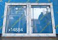 Пластиковое окно Б/У 1360(в)х2110(ш)