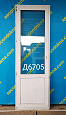 Дверь пластиковая Б/У 2220(в)х740(ш)