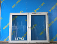 Пластиковое окно Б/У 1380(в)х1750(ш)