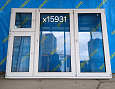 Пластиковое окно Б/У 1450(в)х2080(ш)