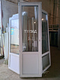 Дверь пластиковая Б/У 2410(в)х740(ш)