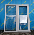Пластиковое окно Б/У 1450(в)х1300(ш)