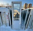 Дверь пластиковая Б/У 2120(в)х670(ш)