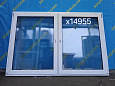 Пластиковое окно Б/У 1310(в)х2040(ш)