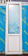 Дверь пластиковая Б/У 2170(в)х670(ш)