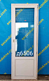 Дверь пластиковая Б/У 2100(в)х740(ш)