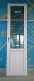 Дверь пластиковая Б/У 2520(в)х700(ш)